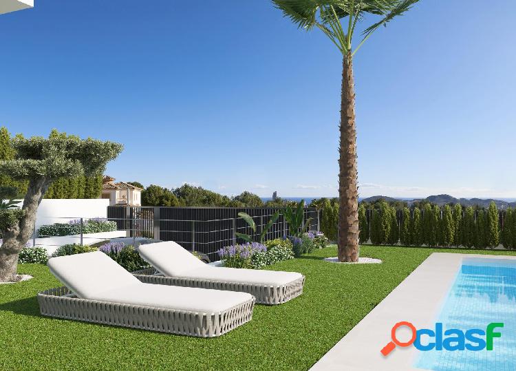 Residencial de obra nueva de villas independientes en Sierra Cortina, Finestrat. 2