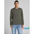 Jack &amp; jones jersey 12174001 leo-dusty olive para hombre