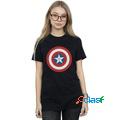 Marvel camiseta manga larga civil war para mujer