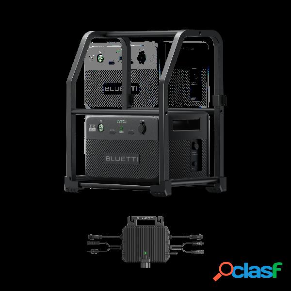 A80P+D100P+B210+Soporte de montaje para B210+2*410 W Módulo solar de vidrio
