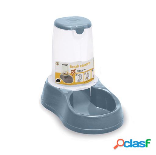 Tolva de pienso antideslizante de plástico azul 1.5 l zolux Tolva de pienso antideslizante de plástico azul 1.5 l zolux