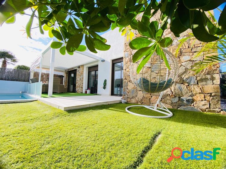 VENTA-VILLA-ORIHUELA COSTA-3D-2B-PISCINA PRIVADA-2KM PLAYA