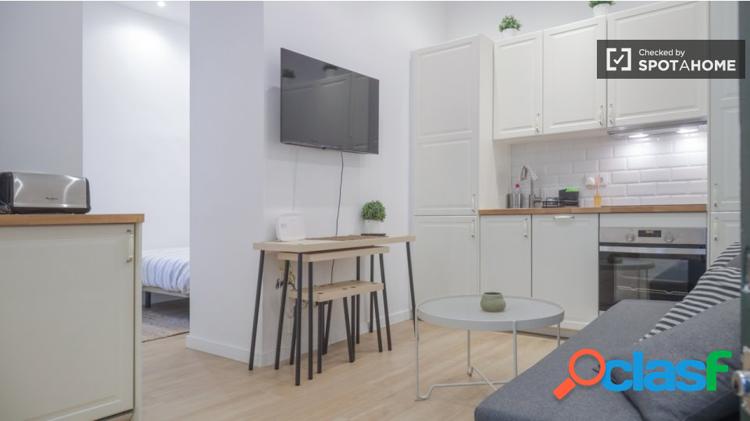 Apartamento de 1 dormitorio en alquiler en la Universidad 1