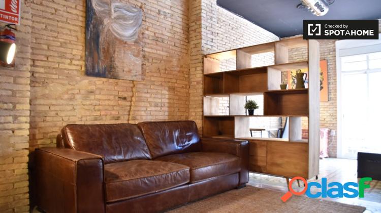 Se alquila piso de 1 dormitorio en La Petxina, Valencia. 3