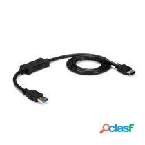 Cable de 91cm adaptador usb 3.0 a esata para disco duro o ssd - sata de 6 gbps