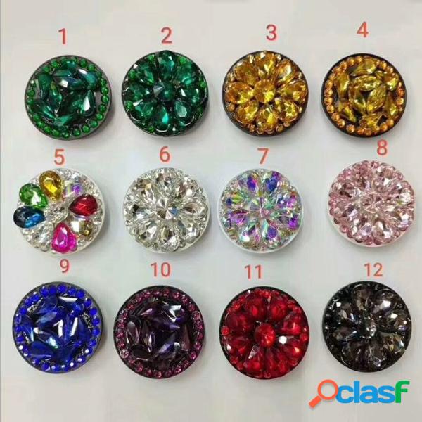 Hot new luxury diamond phone holderuniversal cell phone holder finger holder flexible for iphone samsung s8 s9