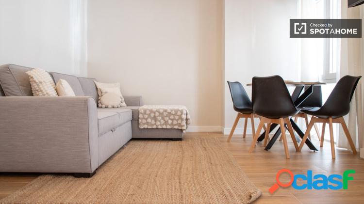 Se alquila apartamento de 1 dormitorio en Pueblo Nuevo, gastos incluidos. 1
