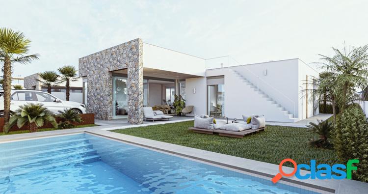 VILLAS DE OBRA NUEVA EN MAR DE CRISTAL