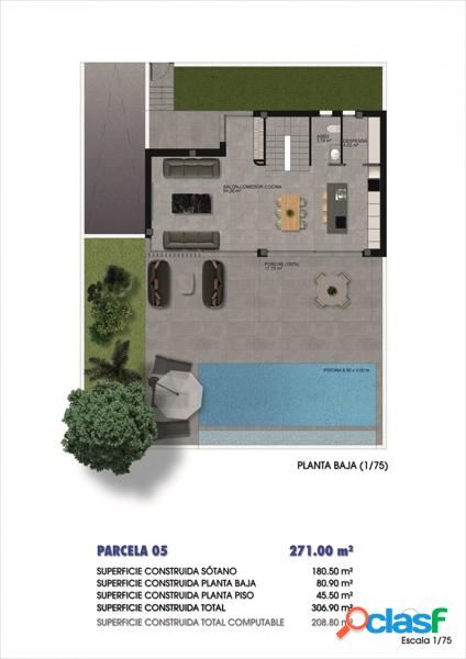 VILLAS DE OBRA NUEVA EN ROJALES 4
