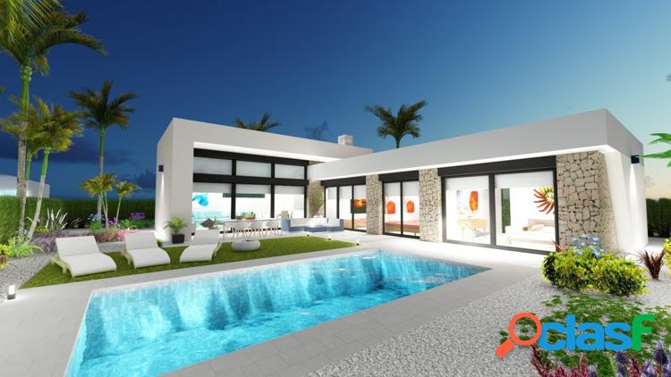 VILLAS MODERNAS EN CALASPARRA CON PISCINA PRIVADA!!!