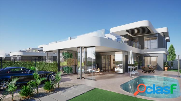 VILLAS PAREADAS DE OBRA NUEVA EN LOS ALCAZARES 1
