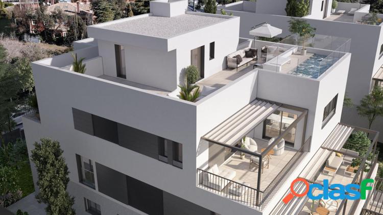 Aravaca-Valdemar/xc3/xadn / Proyecto singular de 6 viviendas en urbanizaci/xc3/xb3n privada con piscina. 5