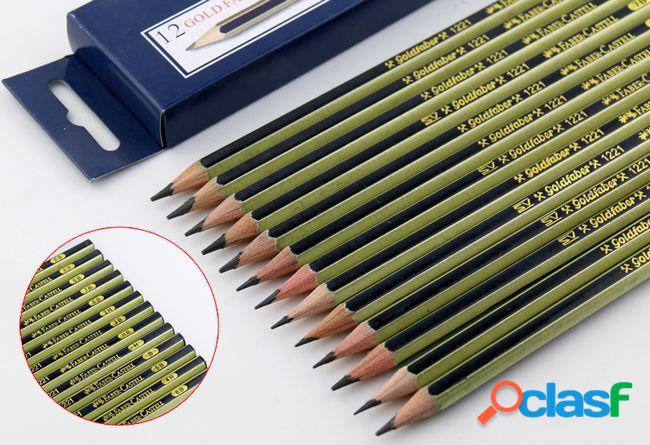 Pencils faber-castell 14 pcs/box pencil sketch drawing art painting pen standard include h-2h-3h-4h-5h-hb-b-2b-3b-4b-5b-6b-7b-8b 28pcs/lot
