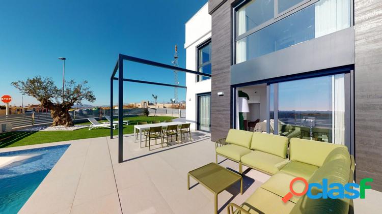 Promoci/xc3/xb3n de villas de obra nueva independientes, con piscina privada y acabados modernos 5