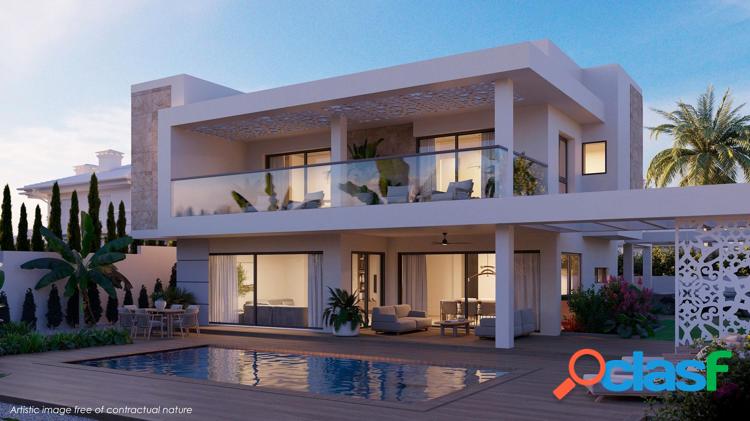 VILLA DE OBRA NUEVA EN CIUDAD 1