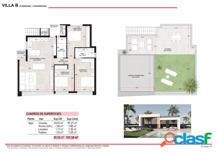 VILLAS DE OBRA NUEVA EN CONDADO DE ALHAMA CAMPO DE GOLF 5