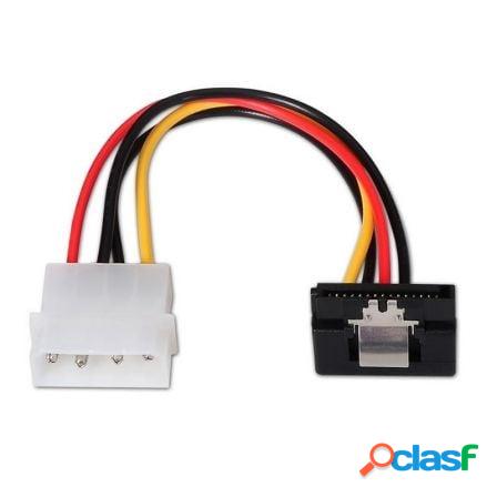 Cable alimentacion sata aisens a131-0163/ molex 4 pin macho - sata hem