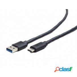 CABLE USB 3.0 GEMBIRD AM A TIPO C AM/CM, 0,5 M