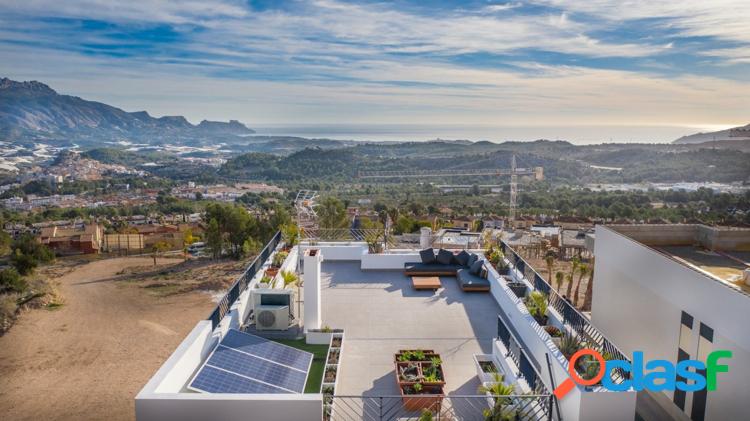 Chalets independientes a estrenar con vistas al mar en Polop (provincia de Alicante) 5