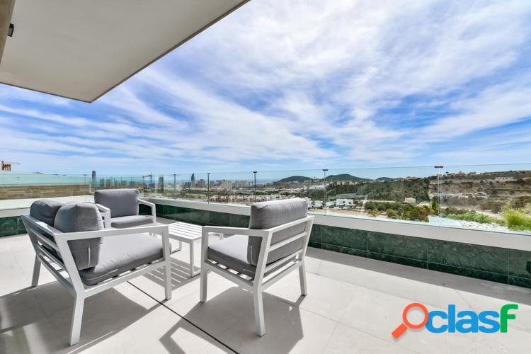 COMPLEJO RESIDENCIAL DE LUJO DE OBRA NUEVA CON VISTAS AL MAR EN FINESTRAT