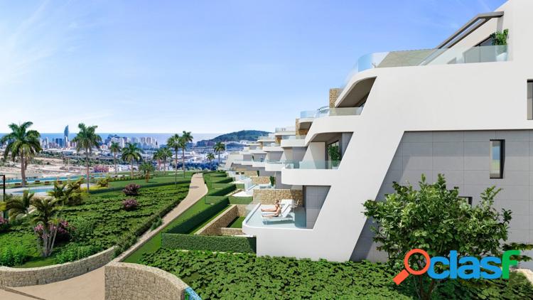 COMPLEJO RESIDENCIAL DE LUJO DE OBRA NUEVA CON VISTAS AL MAR EN FINESTRAT 6