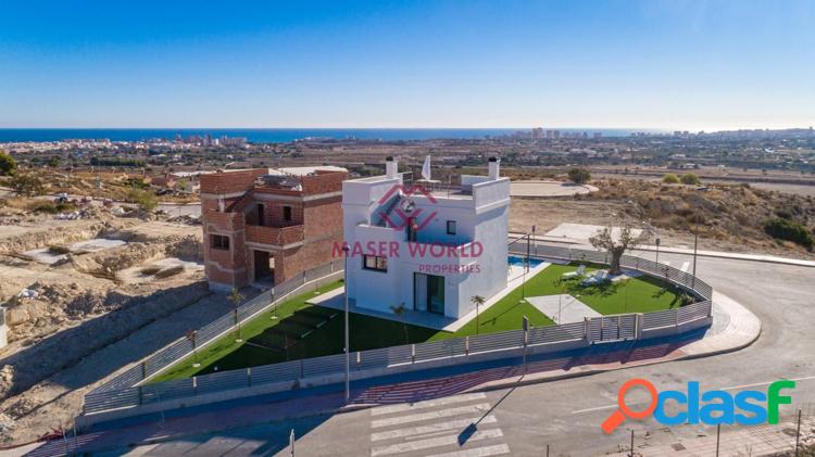 Promoci/xc3/xb3n de villas de obra nueva independientes, con piscina privada y acabados modernos 5