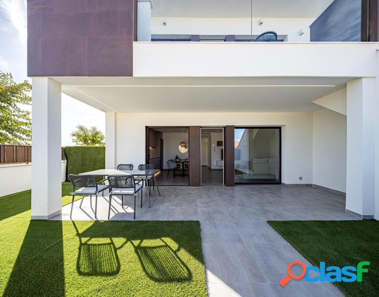 RESIDENCIAL DE OBRA NUEVA DE APARTAMENTOS BUNGALOW EN PILAR DE LA HORADADA