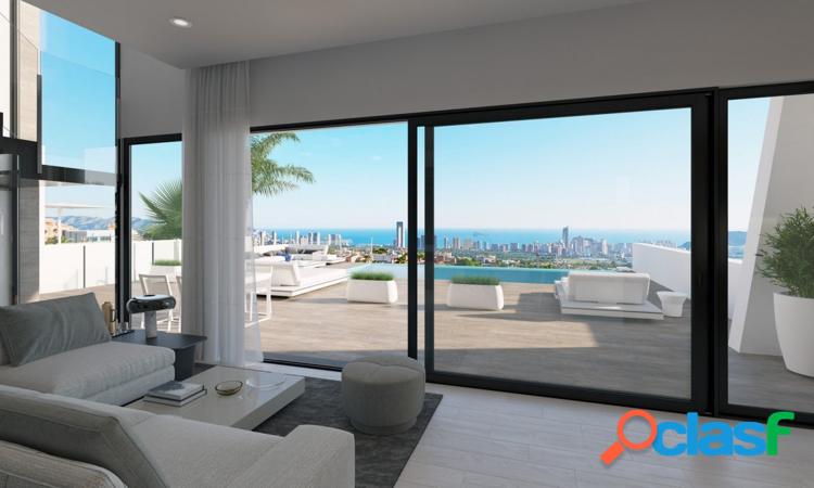 VILLAS DE LUJO DE OBRA NUEVA EN FINESTRAT CON VISTAS AL MAR 3
