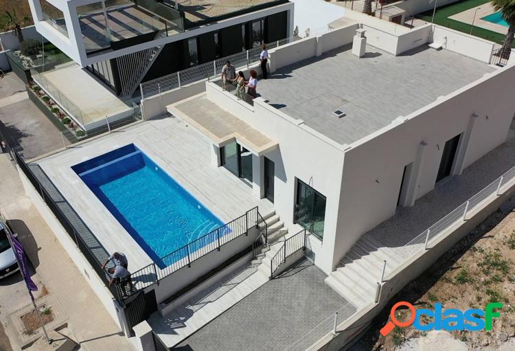 VILLAS DE OBRA NUEVA EN UN NIVEL EN POLOP!!! 1