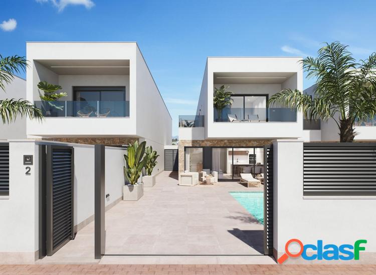 Villas modernas de nueva construcci/xc3/xb3n en San Pedro del Pinatar con piscina privada 3