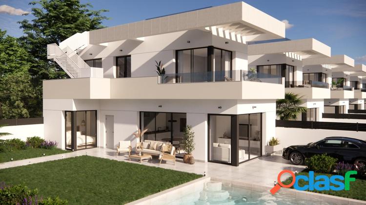 VILLAS PAREADAS DE OBRA NUEVA EN LOS MONTESINOS