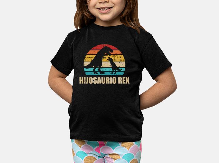 Camiseta niños hijosaurio rex vintage retro para hijo Camiseta niños hijosaurio rex vintage retro para hijo