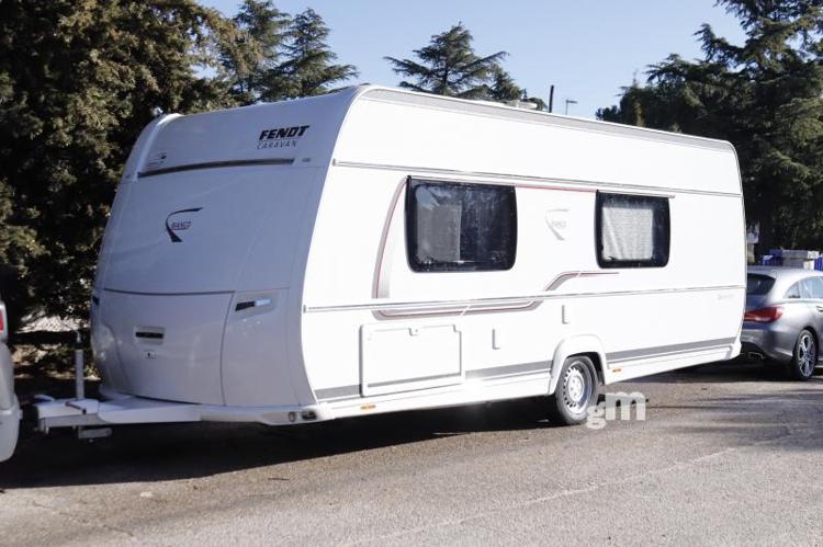 Fendt-caravan bianco bianco 550 caravana
