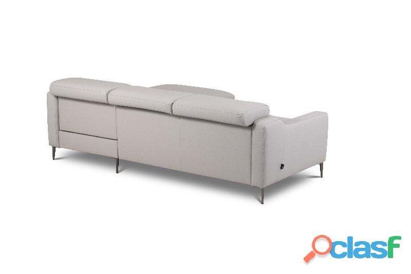 Sofá Lounge Deseo Malmo, Piel Madras 518, Cabeceros Ajustables 6