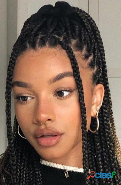 Trenzas africanas y peinados afro (look afro) Trenzas africanas y peinados afro (look afro)