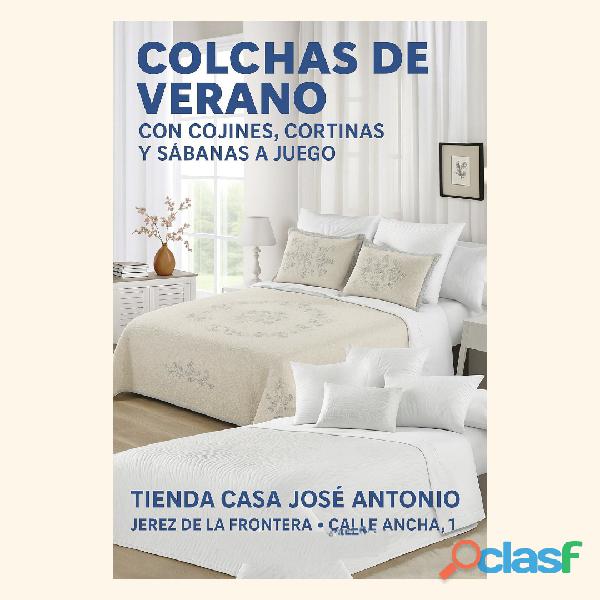 Colchas cojines sábanas y cortinas en casa José Antonio jerez de la frontera Colchas cojines sábanas y cortinas en casa José Antonio jerez de la frontera